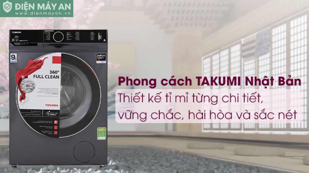 Máy Giặt Toshiba Inverter 9.5 Kg TW-BK105G4V(MG)